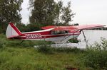 N4113E @ PALH - Piper PA-18-150 - by Mark Pasqualino