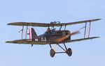 G-EBIA @ EGTH - Dating all the way back to 1918 the SE-5A comes into land at Old Warden during the Vintage Airshow, Old Warden - by Chris Holtby