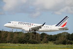 F-HBXF @ LFRB - Embraer 170ST, Landing rwy 25L, Brest-Bretagne airport (LFRB-BES) - by Yves-Q