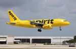 N534NK @ KFLL - NKS A319 zx CAP-FLL - by Florida Metal
