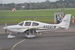 N322CW @ EGBJ - N322CW at Gloucestershire Airport.