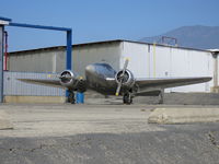 N476PA @ 3611 - Waiting at paint shop - by 30295