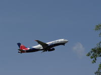 N605JB @ KHPN - JetBlue Red Sox Livery - by Haldan Dickinson