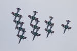 MM54510 @ LFSX - Aermacchi MB-339PAN, N°1 of Frecce Tricolori Aerobatic Team 2015, On display, Luxeuil-Saint Sauveur Air Base 116 (LFSX) - by Yves-Q