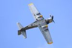 F-AZFN @ LFSX - Douglas AD-4N Skyraider, On display, Luxeuil-St Sauveur Air Base 116 (LFSX) - by Yves-Q