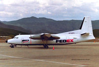 N742FE @ KRNO - N742FE on the Reno, NV USA Cargo ramp summer 1980. date apptx. - by Tom Vance