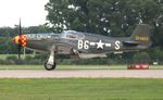 N551E @ KOSH - P-51B Old Crow zx - by Florida Metal