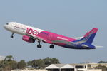 HA-LTD @ LMML - A321 HA-LTD Wizzair - by Raymond Zammit