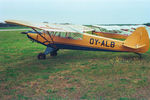 OY-ALB @ EKVJ - Began its life as a L-18C Super Cub. scanned from a slide. - by sparrow9