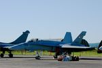 J-5020 @ LFSX - McDonnell Douglas FA-18C Hornet, Flight line, Luxeuil-Saint Sauveur Air Base 116 (LFSX) - by Yves-Q