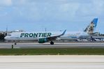 N717FR @ KMIA - Frontier A321 Luna & Lilly - by FerryPNL