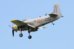 F-AZFN @ LFSX - Douglas AD-4N Skyraider, On final rwy 29, Luxeuil-St Sauveur Air Base 116 (LFSX) - by Yves-Q