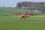 HB-RAL @ LSPL - At Bleienbach. Built from Piper Super Cub parts, new wings and a special engine. Intended for glider towing, which it did for many years at LSPL. Now wfu - by sparrow9