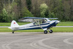 HB-ORW @ LSPL - Built from parts of different Piper Super Cubs by MDC Max Daetwyler at LSPL - by sparrow9