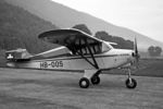HB-OOS - At Biel-Boezingen airfield(closed) 1956 or 1957. Later converted to Lycoming O-320-A2D. Scanned from a b+w 6x9 negative. - by sparrow9