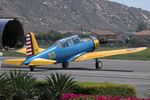 N13BT @ KRIR - Vultee BT-15 Valiant parked at Flabob airport, California - by Van Propeller