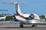 N250QS @ KMKY - Netjets CL650 parked at Marco Island Airport - by FerryPNL