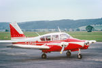 G-ASHH @ LSZG - G-registered from 1963-03-25 until 2010-02-16. At Grenchen. Scanned from a slide. - by sparrow9