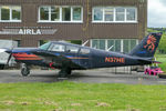 N37HE @ LSPL - Waiting for maintenance. - by sparrow9
