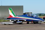 MM54479 @ LFSX - Aermacchi MB-339PAN, N°9 of Frecce Tricolori Aerobatic Team 2015,Flight line,  Luxeuil-St Sauveur Air Base 116 (LFSX) - by Yves-Q