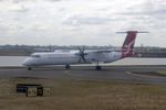 VH-QOS @ YSSY - VH-QOS 2009 DHC-8-402 QantasLink Sydney - by PhilR
