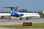 N808WA @ KMIA - World Atlantic MD83 departing MIA - by FerryPNL