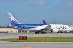 CC-BGI @ KMIA - LAN - LATAM B789 still in former uniform departing MIA - by FerryPNL