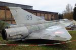 09 - SAAB J35Oe Mk II Draken at the Militärluftfahrt-Museum (Museum of Austrian Military Aviation), Zeltweg - by Ingo Warnecke