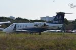 N801GJ @ KPMP - Learjet 55 does not look that good anymore - by FerryPNL