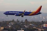N8807L @ KLAX - SWA 737-8 zx ABQ-LAX - by Florida Metal