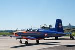 3H-FC @ LFSX - Pilatus PC-7 Turbo Trainer, Taxiing, Luxeuil-St Sauveur Air Base 116 (LFSX) - by Yves-Q