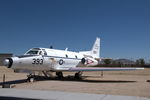 150992 @ KNID - North American T-39D Sabreliner (T3J-1) radar systems trainer preserved at the China Lake museum at Ridgecrest, California