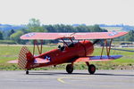 F-HDVD @ LFSX - Boeing A75N1, Taxiing to holding point, Luxeuil-St Sauveur Air Base 116 (LFSX) - by Yves-Q