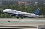 N594JB @ KFLL - JBU A320 zx - by Florida Metal