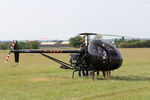 F-PAKZ @ LFOU - at Helico 2022 Cholet - by B777juju