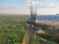 ZS-TMB - Flying over South Luangwa, Zambia - by Eva Prueckl