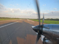 ZS-TMB - Landing at Mfuwe Airport, Zambia - by Eva Prueckl