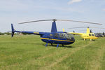 N107KR @ LFOU - at Helico 2022 Cholet - by B777juju
