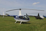 N2717Y @ LFOU - at Helico 2022 Cholet - by B777juju
