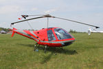F-HMBA @ LFOU - at Helico 2022 Cholet - by B777juju