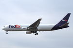 N295FE @ KLAX - Federal Express Boeing 767-300F on approach to LAX - by Van Propeller