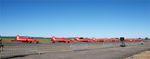 XX232 @ LFSX - Red Arrows Hawker Siddeley Hawk T.1A, Flight line, Luxeuil-Saint Sauveur Air Base 116 (LFSX) - by Yves-Q