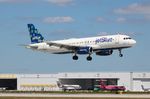 N597JB @ KFLL - JBU A320 zx - by Florida Metal