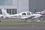 G-FREY @ EGBJ - G-FREY at Gloucestershire Airport.