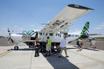 A2-OKC @ FBKE - About to depart for Savuti airstrip. - by George Pergaminelis