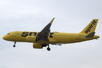 N942NK @ KLAX - Spirit Airlines Airbus A320-271N on approach to LAX - by Van Propeller