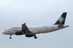 N517VL @ KLAX - Volaris Airbus A320-233 on approach to LAX - by Van Propeller