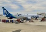 N493AS @ KLAX - B739 ALASKA 737-990ER  N493AS AS310 KLAX-KORD Gate 68B LAX - by Mark Kalfas