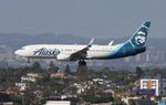 N597AS @ KLAX - ASA 738 zx Flt 9544 BRO-LAX - by Florida Metal
