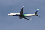 7T-VCE @ LFRS - Boeing 737-8ZQ, long approach rwy 21, Nantes-Atlantique airport (LFRS-NTE) - by Yves-Q